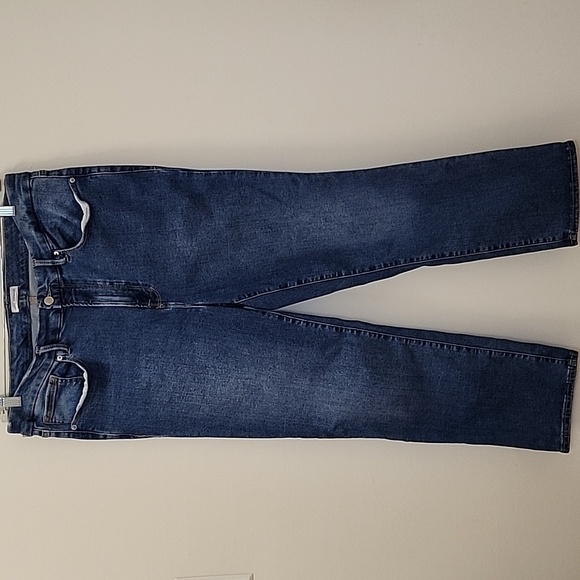 Good American Good Classic Slim Straight Jeans Size 14/18 - Picture 3 of 16